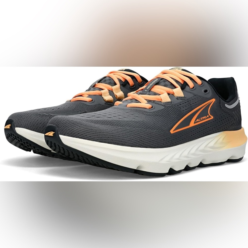 Altra Provision7 Road Running Shoe Gray and Orange